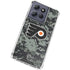 NHL Philadelphia Flyers Camo Moto G 5G (2025) Clear Case