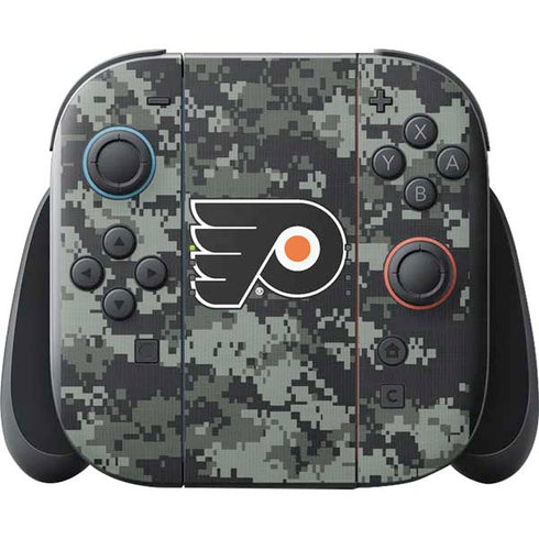 NHL Philadelphia Flyers Camo Nintendo Switch 2 (2025) with Joy-Con Skin