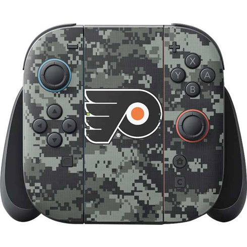 NHL Philadelphia Flyers Camo Nintendo Skins