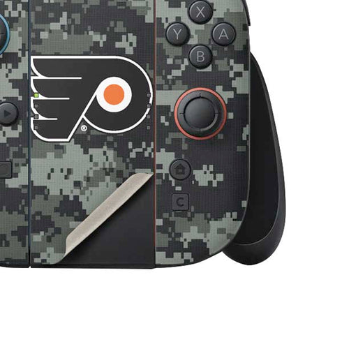 NHL Philadelphia Flyers Camo Nintendo Switch 2 (2025) Joy-Con Controller Skin
