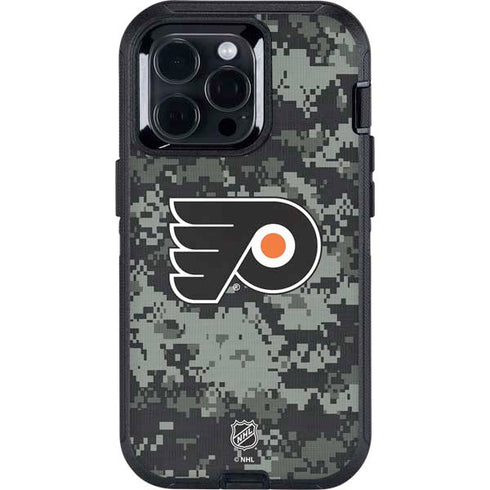 NHL Philadelphia Flyers Camo Otterbox Defender iPhone Skin
