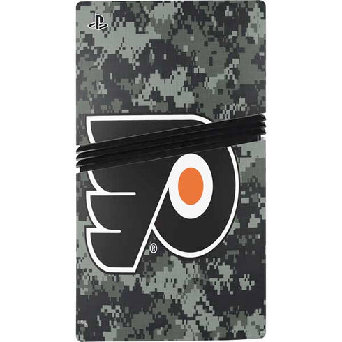NHL Philadelphia Flyers Camo PS5 Pro Disk Bundle Skin