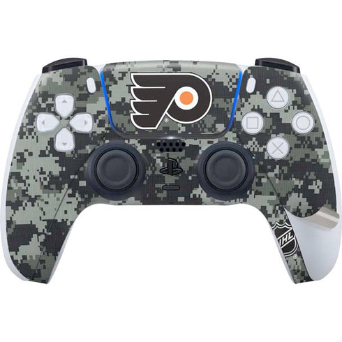 NHL Philadelphia Flyers Camo PS5 Pro Disk Bundle Skin