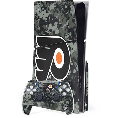 NHL Philadelphia Flyers Camo PlayStation PS5 Skins
