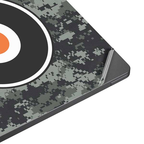 NHL Philadelphia Flyers Camo Surface Laptop 7 13.8in Skin