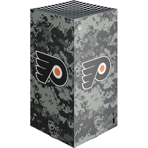 NHL Philadelphia Flyers Camo XBox Series X Digital Edition Console Skin