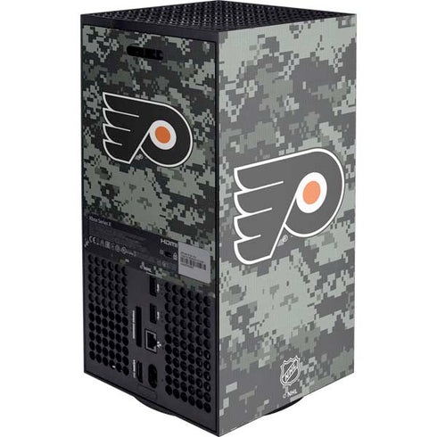 NHL Philadelphia Flyers Camo XBox Series X Digital Edition Console Skin