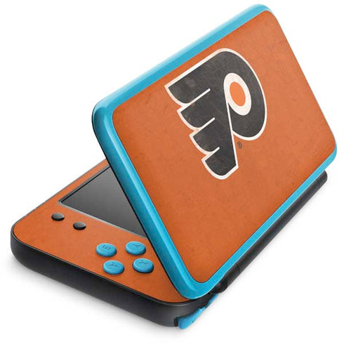 NHL Philadelphia Flyers Distressed Nintendo Skins