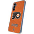 NHL Philadelphia Flyers Distressed Galaxy A55 5G Clear Case