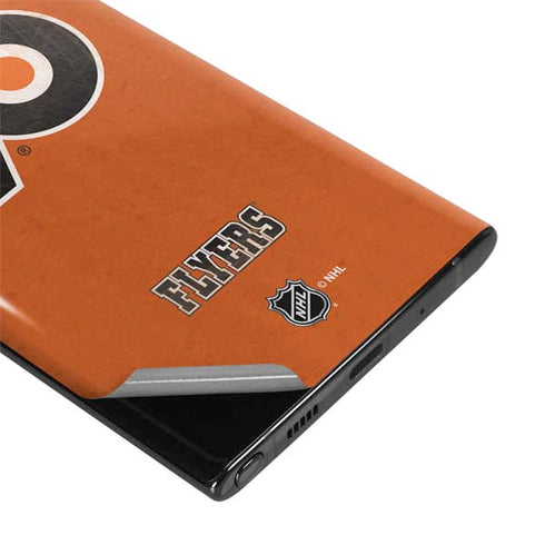 NHL Philadelphia Flyers Distressed Galaxy Note 10 Plus Skin