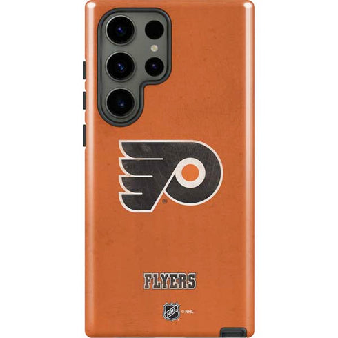 NHL Philadelphia Flyers Distressed Galaxy S23 Ultra Pro Case