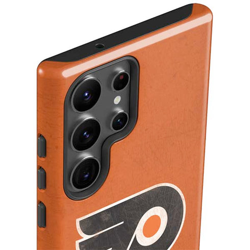 NHL Philadelphia Flyers Distressed Galaxy S23 Ultra Pro Case