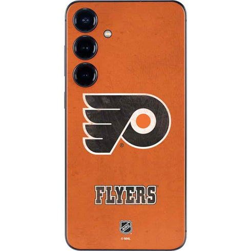 NHL Philadelphia Flyers Distressed Galaxy S25 Plus Skin