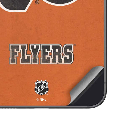 NHL Philadelphia Flyers Distressed Galaxy S24 Plus Skin