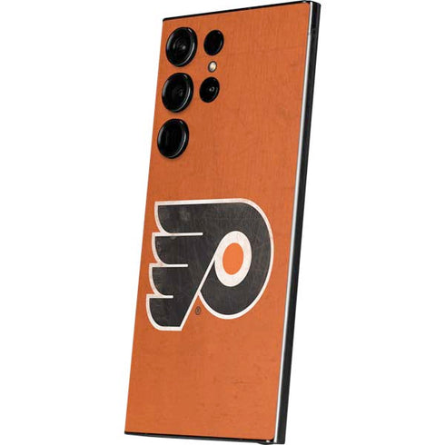 NHL Philadelphia Flyers Distressed Galaxy S24 Ultra Skin