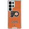 NHL Philadelphia Flyers Distressed Galaxy S25 Ultra Clear Case