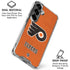 NHL Philadelphia Flyers Distressed Galaxy S26 Plus Clear Case