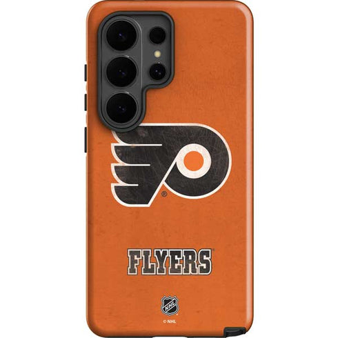NHL Philadelphia Flyers Distressed Galaxy S26 Ultra Impact Case