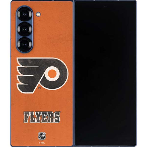 NHL Philadelphia Flyers Distressed Galaxy Z Fold6 Skin
