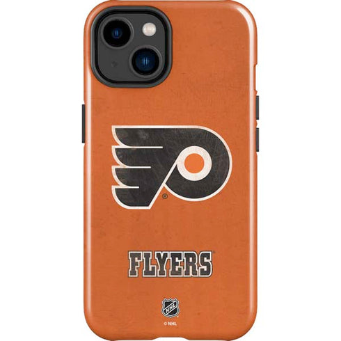 NHL Philadelphia Flyers Distressed iPhone 15 Impact Case