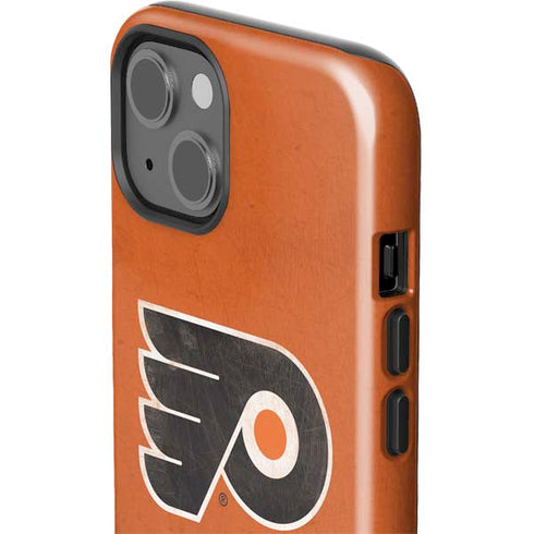 NHL Philadelphia Flyers Distressed iPhone 15 Impact Case