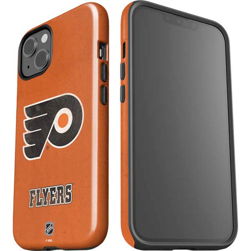 NHL Philadelphia Flyers Distressed iPhone 15 Impact Case