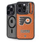 NHL Philadelphia Flyers Distressed iPhone 15 Pro Kickstand Case