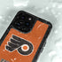 NHL Philadelphia Flyers Distressed iPhone 15 Pro Waterproof Case