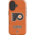 NHL Philadelphia Flyers Distressed iPhone 16 Magsafe Impact Case