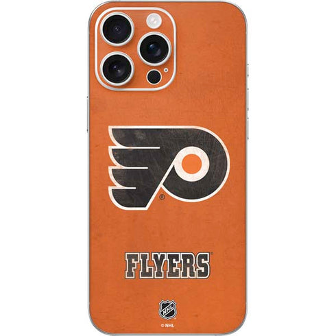 NHL Philadelphia Flyers Distressed iPhone 16 Pro Max Skin
