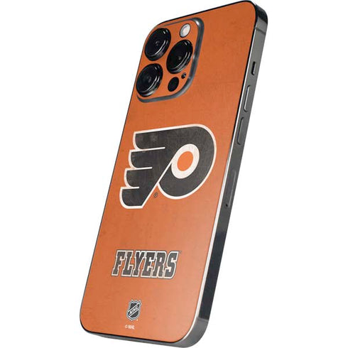 NHL Philadelphia Flyers Distressed iPhone 16 Pro Max Skin