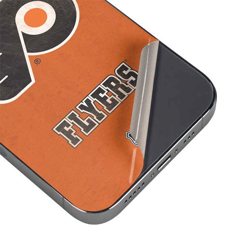 NHL Philadelphia Flyers Distressed iPhone 16 Pro Skin