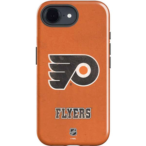 NHL Philadelphia Flyers Distressed iPhone 16e Impact Case