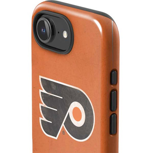 NHL Philadelphia Flyers Distressed iPhone 16e Impact Case