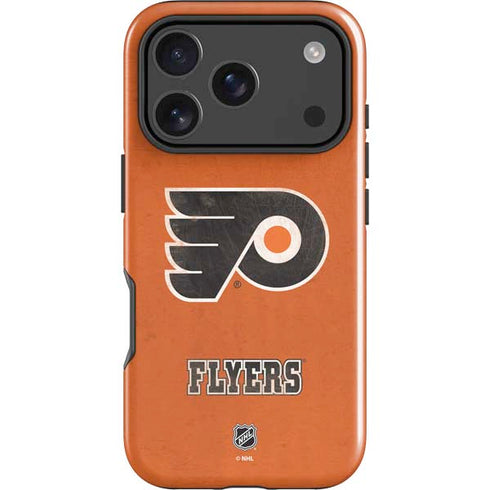 NHL Philadelphia Flyers Distressed iPhone 18 Pro Impact Case