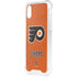 NHL Philadelphia Flyers Distressed iPhone XS Clear Case