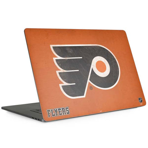 NHL Philadelphia Flyers Distressed MacBook Skins