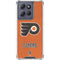NHL Philadelphia Flyers Distressed Moto G Power 5G (2025) Clear Case