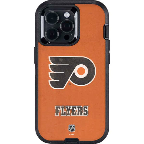 NHL Philadelphia Flyers Distressed Otterbox Defender iPhone Skin