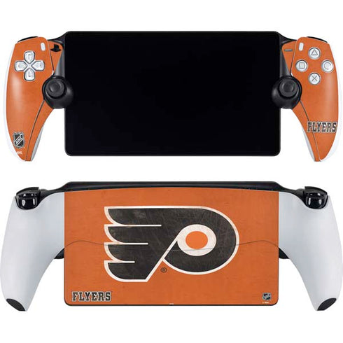 NHL Philadelphia Flyers Distressed PlayStation Portal Remote Player Skin