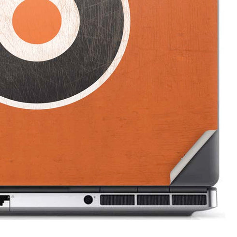 NHL Philadelphia Flyers Distressed Dell Precision Skin