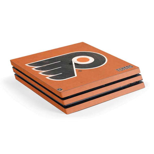 NHL Philadelphia Flyers Distressed PlayStation PS4 Skins