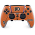 NHL Philadelphia Flyers Distressed PS5 DualSense Edge Pro Controller Skin