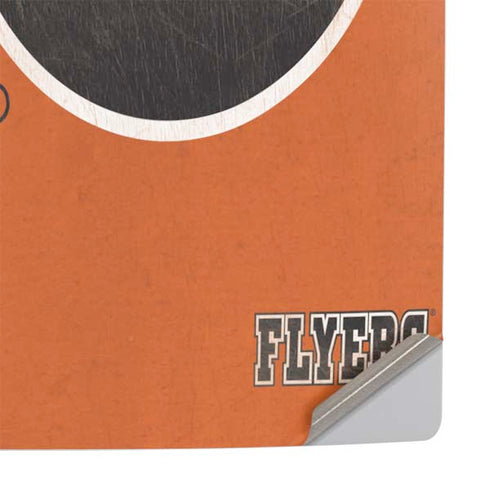 NHL Philadelphia Flyers Distressed PS5 Pro Console Skin