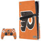 NHL Philadelphia Flyers Distressed PS5 Pro Disk Bundle Skin