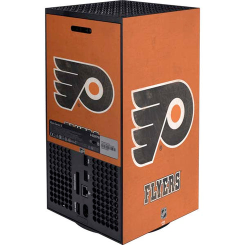 NHL Philadelphia Flyers Distressed XBox Series X Digital Edition Bundle Skin