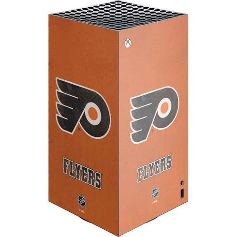 NHL Philadelphia Flyers Distressed XBox Series X Digital Edition Console Skin