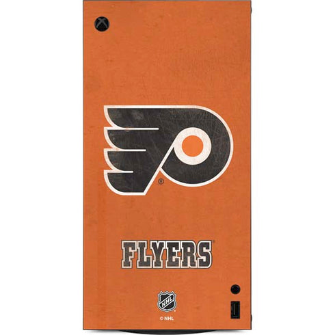 NHL Philadelphia Flyers Distressed XBox Series X Digital Edition Console Skin
