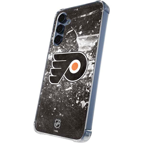 NHL Philadelphia Flyers Frozen Galaxy A35 5G Clear Case
