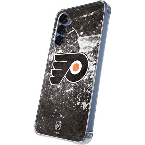NHL Philadelphia Flyers Frozen Galaxy A55 5G Clear Case